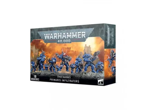 Krabice stavebnice Games Workshop Space Marines Primaris Infiltrators pro Warhammer 40,000
