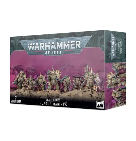 Figurky Games Workshop Warhammer 40,000 Death Guard: Blightlord Terminators v terminátorské zbroji