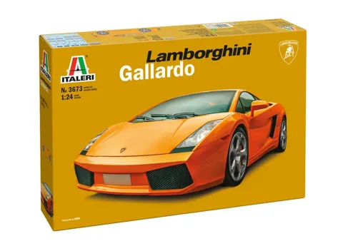 Krabice stavebnice Italeri 3673 Lamborghini Gallardo v měřítku 1/24