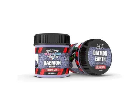 Balení akrylové texturové pasty AK Interactive Wargame Terrains AK1220 Daemon Earth 100 ml