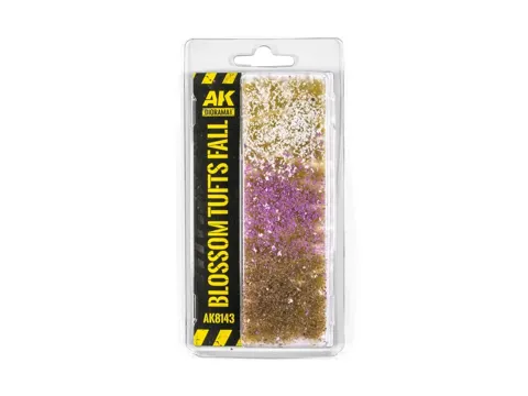 Balení trsů trávy s květy AK Interactive Dio-Mat AK8143 Blossom Tufts Fall, podzimní odstíny