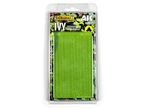Balení AK Interactive AK8137 Vegetation laser-cut břečťan pro diorámy v měřítku 1:32 a 1:35