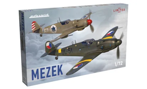 Krabice stavebnice Eduard 2141 Mezek Dual Combo 1/72, Avia S-199, limitovaná edice