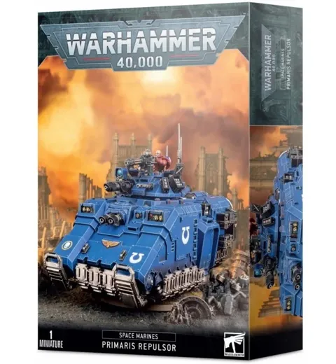 Plastiková stavebnice Games Workshop Warhammer 40,000 Space Marines Repulsor, antigravitační tank