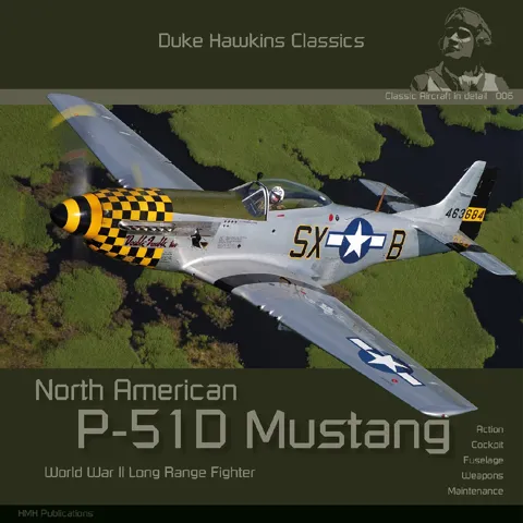 Obálka publikace Duke Hawkins Classic DH-C006 P-51D Mustang od HMH Publications