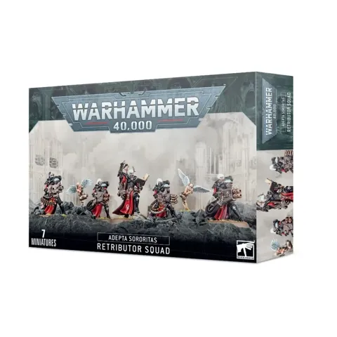 Krabice plastové sady Games Workshop Adepta Sororitas: Retributor Squad pro Warhammer 40,000