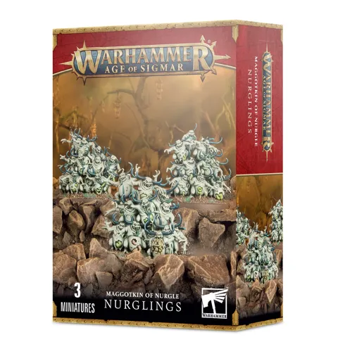 Balení stavebnice Games Workshop Maggotkin of Nurgle: Nurglings pro Warhammer Age of Sigmar