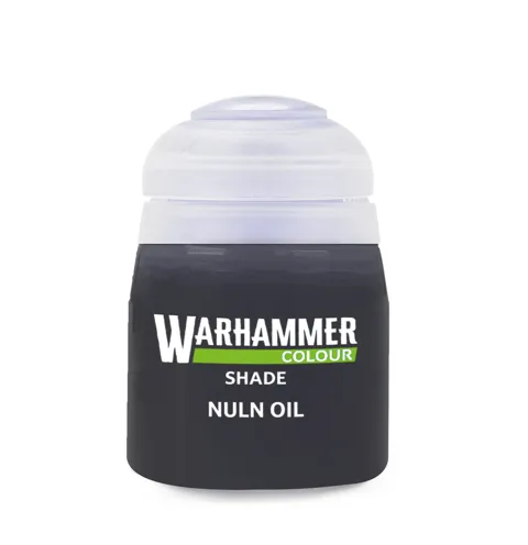 Lahvička akrylového washe Citadel Shade 24-14 Nuln Oil 18 ml