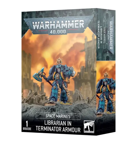 Plastikový model Games Workshop Librarian in Terminator Armour, Space Marines, Warhammer 40,000