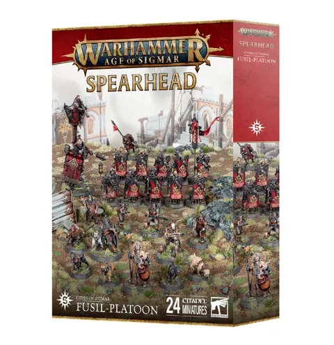 Boxed set Games Workshop Spearhead: Fusil-Platoon s miniaturami Cities of Sigmar