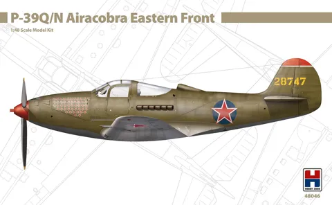 Krabice stavebnice Hobby 2000 1/48 P-39Q/N Airacobra Eastern Front