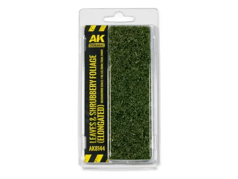 Balení modelářské vegetace AK Interactive AK8144 Vegetation – listy a keřový porost s protáhlými listy