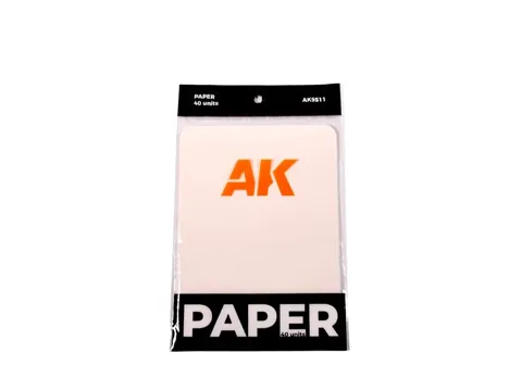 Balení náhradního papíru pro mokrou paletu AK Interactive AK9511, 40 listů