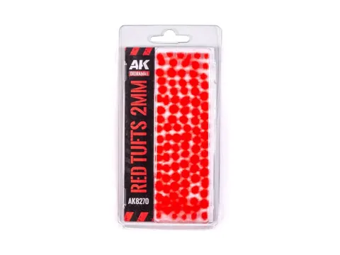 Balení AK Interactive AK8270 WARGAME Vegetation červené fantasy trsy 2 mm