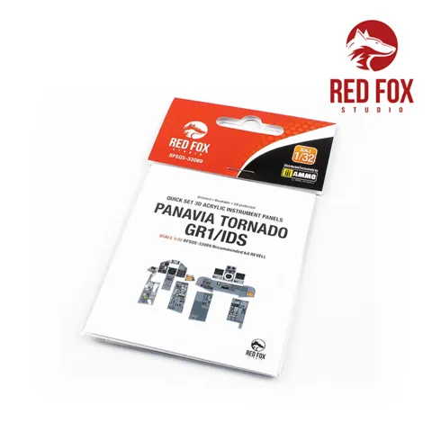 Red Fox Studio Quick Set 3D RFSQS-32089 přístrojové panely Tornado GR1/IDS 1/32