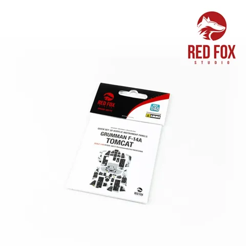 Red Fox Studio Quick Set RFSQS-48177 3D panely kokpitu F-14A Tomcat v měřítku 1/48