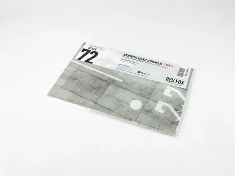 Dioramatická podložka Red Fox Studio RFSDB-72018 moderní sovětské letiště 1/72, 250 × 160 mm