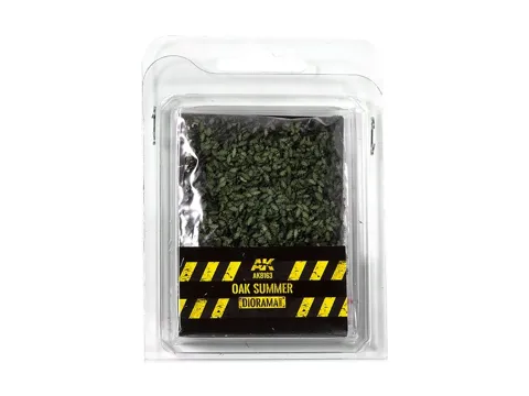Sáček modelářského listí AK Interactive AK8163 letní dubové listí 1/35, 7 g
