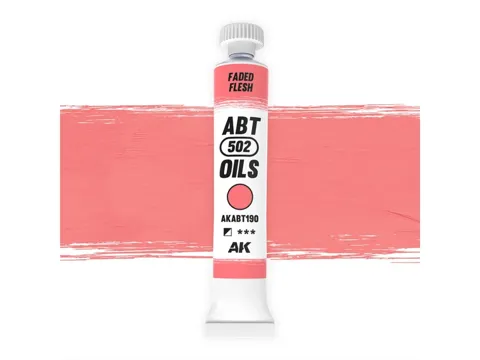 Tuba olejové barvy AK Interactive Oil Paints AKABT190 Faded Flesh 20 ml