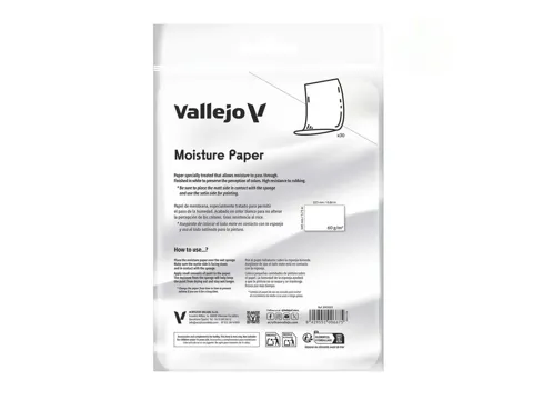 Balení náhradního papíru Vallejo Wet Palette B90003, 30 listů 225 x 145 mm pro vlhkou paletu