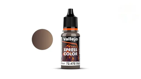 Lahvička barvy Vallejo Game Color 72470 Xpress Color nemrtvá pleť 18 ml