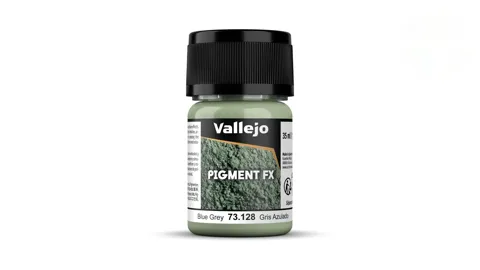 Kelímek práškového pigmentu Vallejo Pigment FX 73128 modrošedá Blue Grey 35 ml