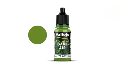 Lahvička akrylové barvy Vallejo Game Air 76032 Scorpy zelená 18 ml
