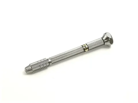 Ruční modelářský vrtáček Tamiya 74050 Fine Pin Vise D pro vrtáky 0,1–3,2 mm