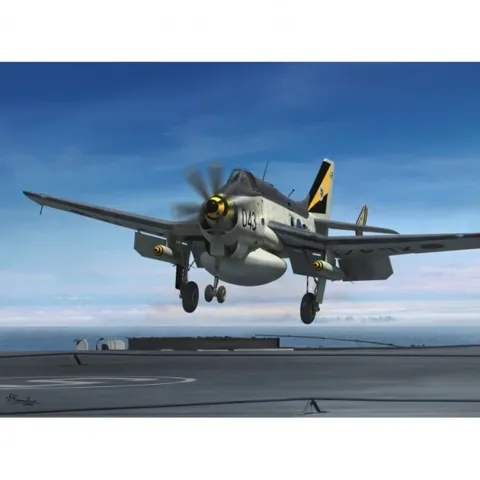 Krabice stavebnice Sword SW72088SE Fairey Gannet AEW.3 v měřítku 1/72 s PUR sadou interiéru