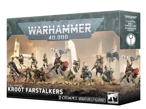 Plastová stavebnice miniatur T'au Empire: Kroot Farstalkers pro Warhammer 40,000 od Games Workshop