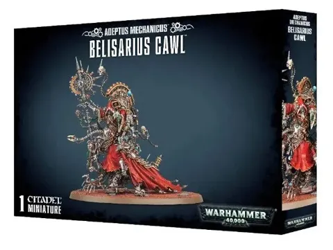 Plastikový model Games Workshop Belisarius Cawl, Adeptus Mechanicus, Warhammer 40,000, měřítko 1:56