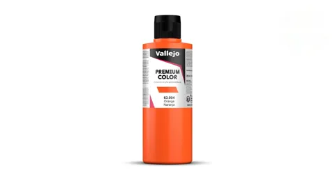 Lahvička barvy Vallejo Premium Color 63004 oranžová krycí 200 ml