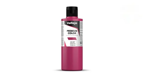 Lahvička barvy Vallejo Premium Color 63007 magenta krycí 200 ml