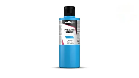 Lahvička barvy Vallejo Premium Color 63010 základní modrá krycí, 200 ml
