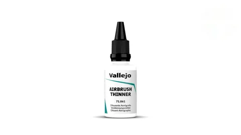 Lahvička ředidla Vallejo Auxiliary 71061 Airbrush Thinner 32 ml pro akrylové barvy