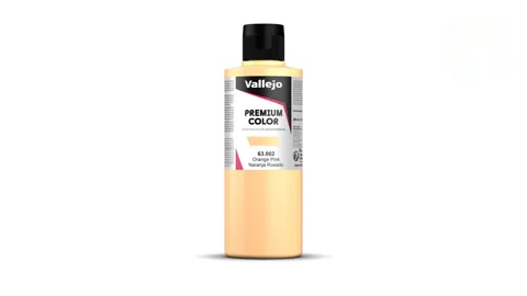 Lahvička barvy Vallejo Premium Color 63002 oranžově růžová krycí, 200 ml