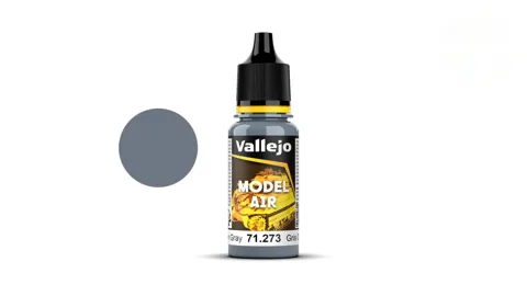 Lahvička akrylové barvy Vallejo Model Air 71273 oceánová šedá Ocean Gray 18 ml