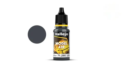 Lahvička akrylové barvy Vallejo Model Air 71295 námořní modrá USN Sea Blue 18 ml