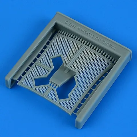 Resinová horní mřížka chlazení motoru Quickboost QB49236 pro Wessex HU.5 v měřítku 1/48