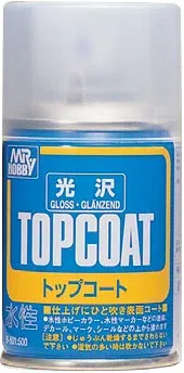 Gunze Mr. Top Coat B501 lesklý lak ve spreji (86 ml)