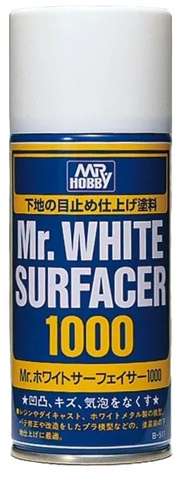 Gunze Mr. White Surfacer 1000 Spray bílý základ (170 ml)