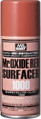 Gunze Mr. Hobby B525 Mr. Oxide Red Surfacer 1000 oxidová červená (170 ml)
