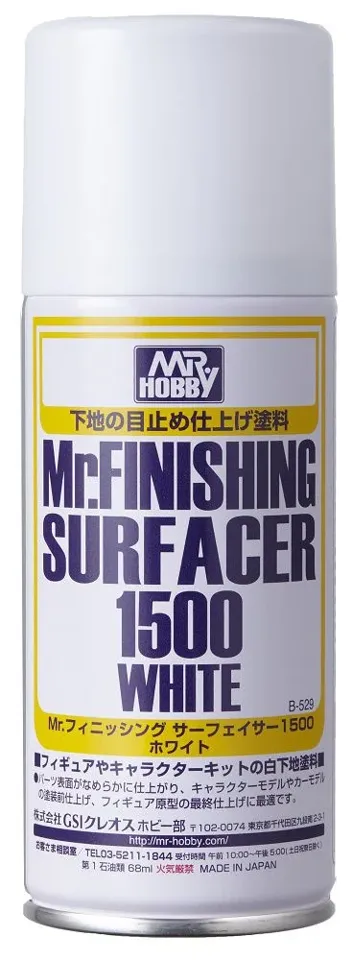 Gunze Mr. Finishing Surfacer 1500 bílý (B529)