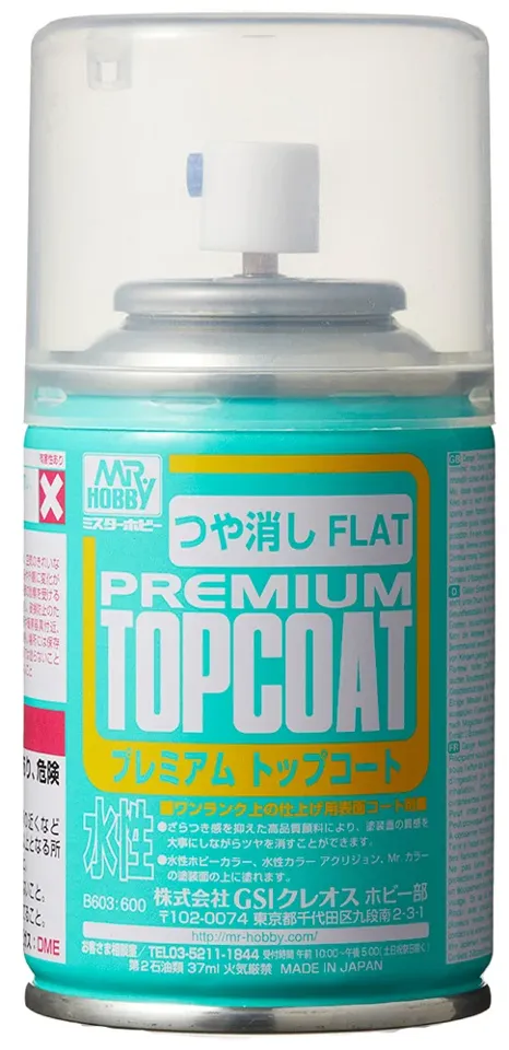 Gunze Mr. Premium Top Coat Flat B603 matný lak