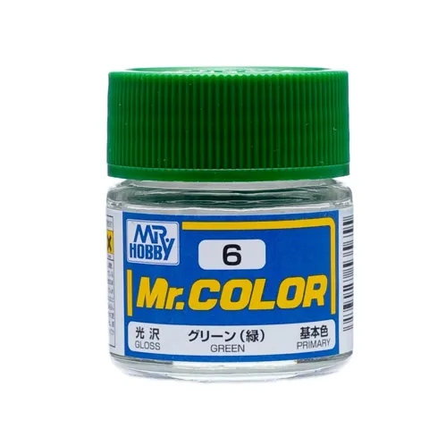 Gunze Mr. Color C006 zelená (Green) (10 ml)