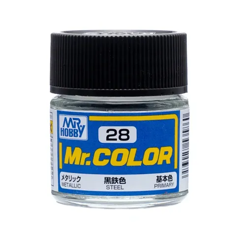 Gunze Mr. Color C28 ocel metalická (10 ml)