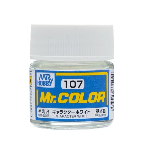 Gunze Mr. Color C107 bílá Character White (10 ml)