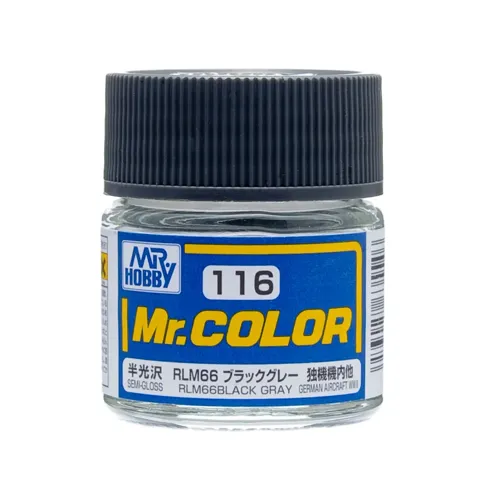 Gunze Mr. Color C116 RLM66 černošedá (10 ml)
