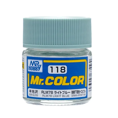 Gunze Mr. Color C118 RLM78 světle modrá (10 ml)