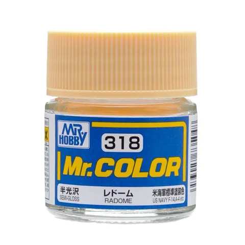 Gunze Mr. Color C318 Radome – odstín radarového krytu (10 ml)